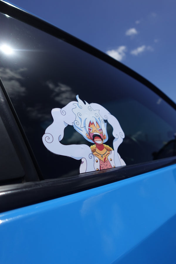 One Piece Gear 5 Luffy Peeker