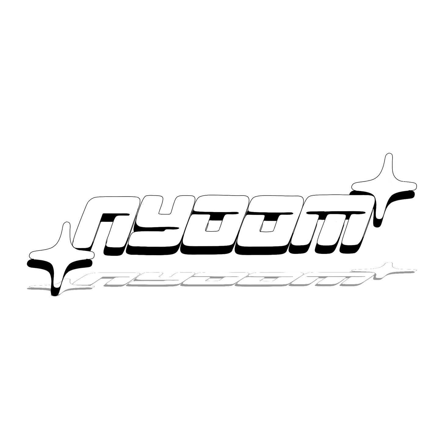 Nyoom Star Logo Decal