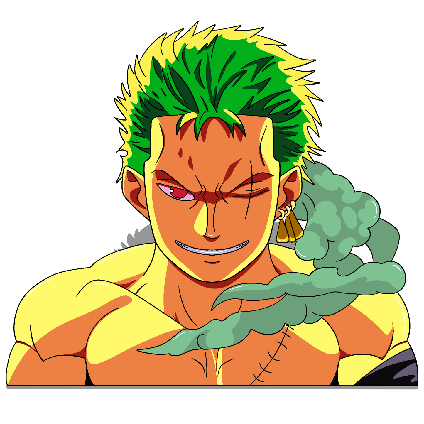 One Piece Zoro Peeker