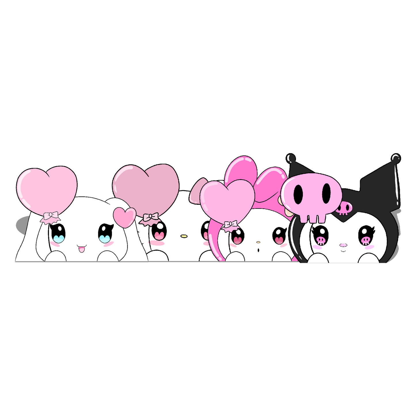 Valentines Sanrio Peeker