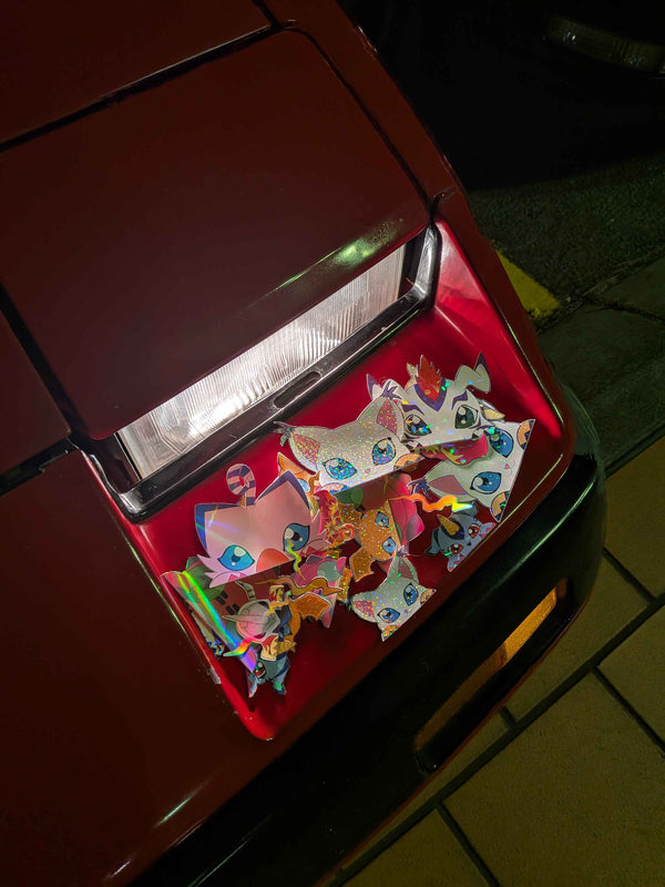 Digimon Peeker Stickers
