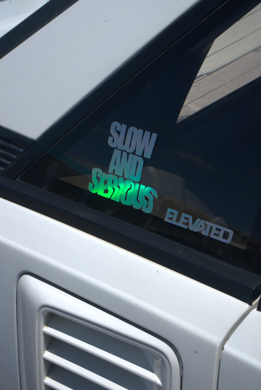 Slow and Serious